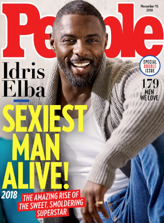 Idris Elba Is PEOPLE s Sexiest Man Alive 2018