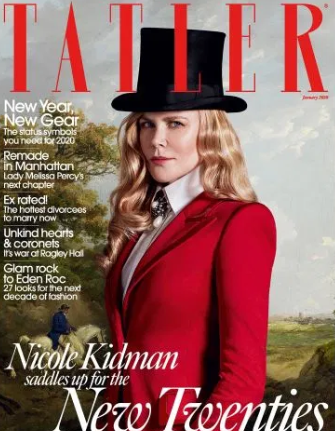 Nicole Kidman Tatler Bombshell