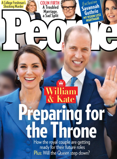Kate Middleton Prince William people cover