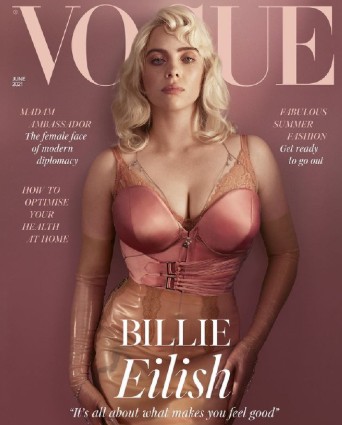 Billie-Eilish-vogue cover