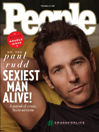 Paul Rudd on People's Sexiest Man Alive cover