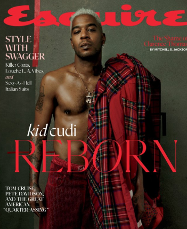 Kid Cudi on the cover of Esquire