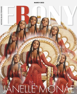 Janelle Monáe on the cover of Ebony